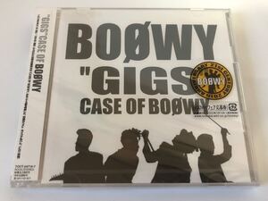 未開封 BOOWY “GIGS” CASE OF BOOWY 2001年盤 1987年LIVE 