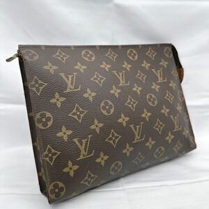 s23 1円 LOUIS VUITTON ルイヴィトン モノグラム ポッシュトワレット26 M47542 ポーチ シリアル 8910