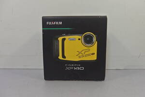 ◆新品未使用 FUJIFILM(富士フィルム) 4K 防水/防塵/耐衝撃/耐寒 デジタルカメラ FINEPIX XP140 イエロー F FX-XP140Y 最強デジカメ