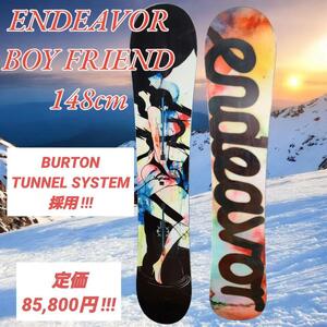 【レア】 Endeavor Boyfriend 148cm スノーボード