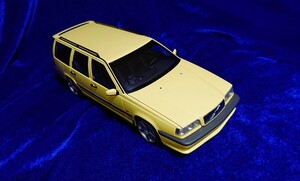 1/18 VOLVO 850 ESTATE T5-R 1995 Autoart 79506 CREAM YELLOW オートアート ボルボ 限定色 検 ポルシェ アイシン ボルボ・ジャパン BTCC