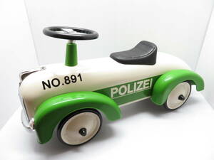 POLIZEI グリーンポリス スピードスター No.891 ARTABURG アルタバーグ 足蹴り/子供玩具/乗物玩具/ヴィンテージ/クラシック