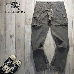 ☆BURBERRY BLACK LABEL バーバリーブラックレーベル☆三陽商会 カーゴパンツ W73 S406