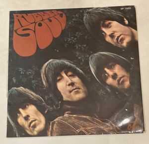 【当時物★レア】赤盤　The Beatles Rubber Soul ビートルズ ラバー ソウル 国内盤 