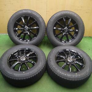 *送料無料* バリ溝！20年！キレイ！8.5分★スタッドレス 195/65R15 ブリヂストン ブリザック VRX2 PREO プレオ PCD114.3/5H★4021905Hス