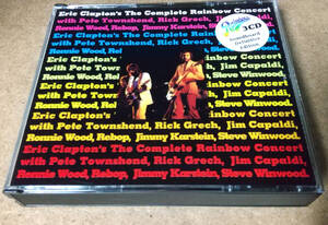 ERIC CLAPTON 「THE COMPLETE RAINBOW CONCERT SOUNDBOARD DEFINITIVE EDITION」(3CD)