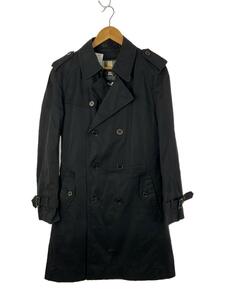 BURBERRY BLACK LABEL◆トレンチコート/LL/コットン/BLK