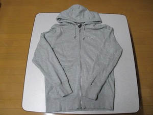 NIKE　ナイキ　パーカー　グレー　GRAY　サイズM　size　M　　中古