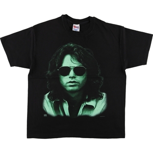 古着 90年代 ヘインズ Hanes THE DOORS ドアーズ ジムモリソン バンドTシャツ バンT USA製 メンズXL相当 ヴィンテージ /evb007023