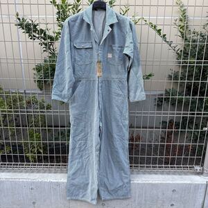 BLUE WAY ブルーウェイ OUT DOORS MAN WORK WEAR ワークウエア 未使用 Sサイズ メンズ つなぎ ツナギ 日本製 MADE IN JAPAN ストライプ