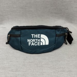 A189 THE NORTH FACE ノースフェイス ウエスト ボディ バッグ ロゴ プリント アウトドア キッズ レディース ダークグリーン BAG