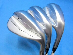 新品3本セット PING/ピン GLIDE 4.0/グライド 4.0 ウェッジ 52S-12&56S-12&60S-10 DG (X100) USモデル ラムキン