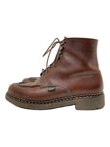 Paraboot◆BEAULIEU/ボーリュー/レースアップブーツ/UK6.5/ブラウン/レザー