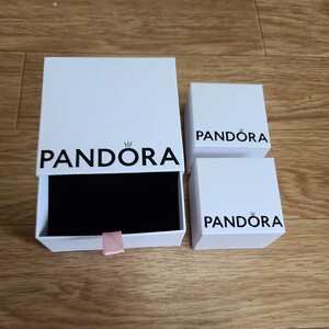 PANDORA アクセサリー空箱３個