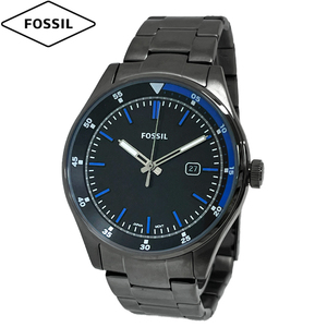 FOSSIL フォッシル 腕時計 新品・アウトレット ベルマー FS5532 ブラック × ブルーインデックス文字盤 メンズ クォーツ 並行輸入品