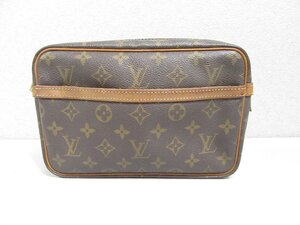 【31】1円～ LOUIS VUITTON ルイ・ヴィトン M51847 コンピエーニュ23 クラッチバッグ セカンドバッグ モノグラム ジャンク品 現状品