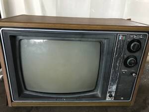 ◎佐YS1454★ジャンク 昭和レトロ JUKI HITACHI 日立 ヒタチ　ジューキカラーテレビ受信機 ブラウン管テレビ CT-1810