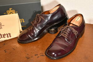 【美品】ALDEN オールデン #N6420 cordovan 8 1/2B/D 26.5cm