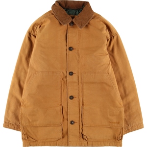 古着 90年代 ティンバーランド Timberland WEATHERGEAR 中綿入り ダック ハンティングジャケット メンズS相当 /eaa510660