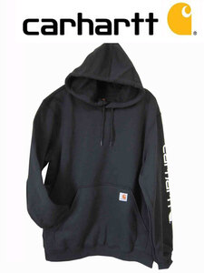 新品 ◆カーハート ◆carhartt パーカー スウェット ◆K288 ◆ブラック ◆(L) 大き目 メンズ レディース ◆全国送料無料