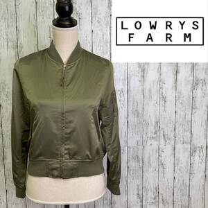 LOWRYS FARM★ローリーズファーム★MA-1 ジャケット ブルゾン★サイズL　10-181　