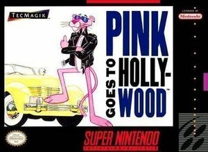 ★送料無料★北米版 スーパーファミコン Pink Panther Goes to Hollywood SNES ピンク パンサー