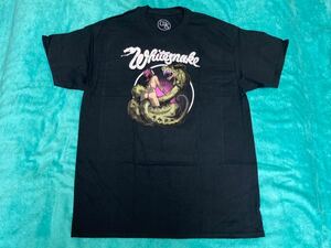 WHITESNAKE ホワイトスネイク Tシャツ M バンドT ロックT Come an Get it Saints & Sinners Slide It In Lovehunter 1987