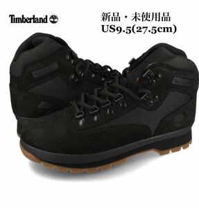 Timberland ティンバーランド EURO HIKER F/L ユーロハイカー ブラック メンズブーツ US9.5