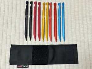 【未使用品】DAC社製ペグ j-stake ペグ Sサイズ 10本セット エイアンドエフ 正規代理店購入品 キャンプ 登山 テント