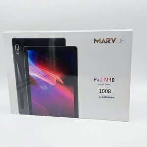 5916 ♪【未開封品】MARVUE Pad M10 タブレット 10.1インチ Android 10.0 4コア CPU 800x1280 32GBストレージ Wi-Fi対応【1008】