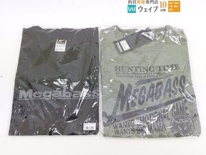 メガバス 30th ラインストーン Tシャツ・カジュアル Tシャツ カーキ 等 計2点セット 未使用品