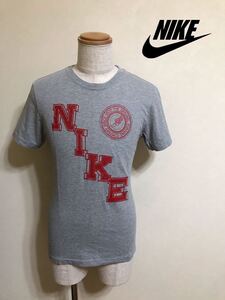 NIKE REGULAR FIT TEE ナイキ レギュラーフィット クルーネック Tシャツ トップス サイズM 170/88A 半袖 グレー HO120508NIG