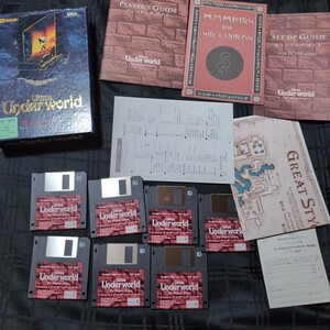 現状品　 PC-9801　9821　3.5 フロッピー　7枚　ウルティマ　アンダーワールド　ultima Under world THE Stygian Abyss