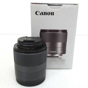 キヤノン EF-M32mm F1.4 STM 単焦点レンズ ブラック カメラ レンズ 写真 CANON 動作未確認 ジャンク品 60サイズ発送 p-3117979-299-mrrz