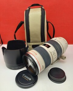 ■防湿庫保管品 CANON ZOOM LENS EF 70-200mm F2.8 L ULTRASONIC カメラ レンズ AF動作確認済 キャノン