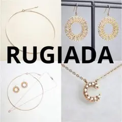 K18 ルジアダ RUGIADA チョーカー＋K10 ピアス＋ネックレス※4℃姉