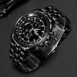 ファッションメンズ腕時計　ビジネストレンディファッション hodinky レロジオ masculino relojes hombre