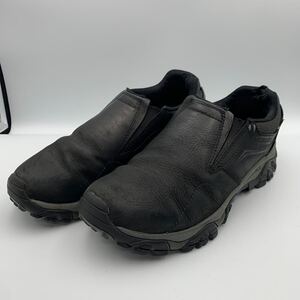 K485 MERRELL メレル MOC モック スリッポン メンズ US9 約 27cm ブラック