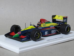 1/43 ラルースランボルギーニ LC89B 鈴木亜久里 U.S.AGP 1990 レーシングオン特注