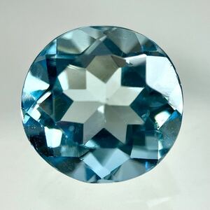 ≪天然アクアマリン3.045ct≫n 約9.4×9.3mm ルース 裸石 宝石 ジュエリー aquamarine ベリル beryl w2 47