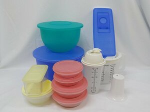 ☆中古品☆Tupperware タッパーウェア まとめ売り まとめ 密閉容器 保存容器 11点 ボウル