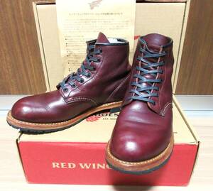 ☆即決!!良品!!2019年 RED WING/レッドウィング 9411　BECKMAN/ベックマン 9.5D ［BLACK CHERRY/ブラックチェリー］☆