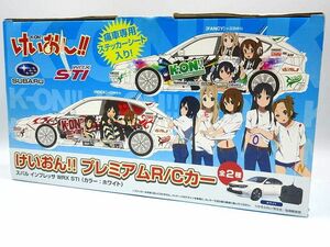 【MK】◎けいおん!! プレミアムR/Cカー スバル インプレッサ WRX STI カラー：ホワイト 長期個人保管品 詳細不明 現状渡し