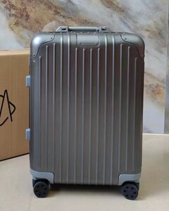 RIMOWA リモワ オリジナル キャビン Original Cabin Twist 機内持ち込み用スーツケース スーツケース 21インチ 35リットル グレー