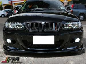 HM Style カーボン フロントリップスポイラー BMW 2001-2006 E46 M3 