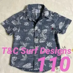 T&C Surf Designs 半袖シャツ 110cm アロハシャツ かりゆし