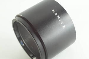 RBGF06『送料無料 キレイ』KONICA コニカAR レンズ用 フィルター径55mm メタルフード レンズフード