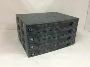 4台セット 初期化済み CISCO/シスコ CISCO892J-K9 Cisco890シリーズ サービス統合型ルータ 搭載OS Version 15.0(1)M2 ※ACアダプタなし