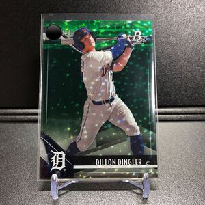 99枚限定 Dillon Dingler 2021 Topps Bowman Platinum #TOP-94 Green Ice Foil /99 Tigers