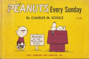 スヌーピーの洋書コミック「PEANUTS Every Sunday」スヌーピー/SNOOPY/PEANUTS/ピーナッツ